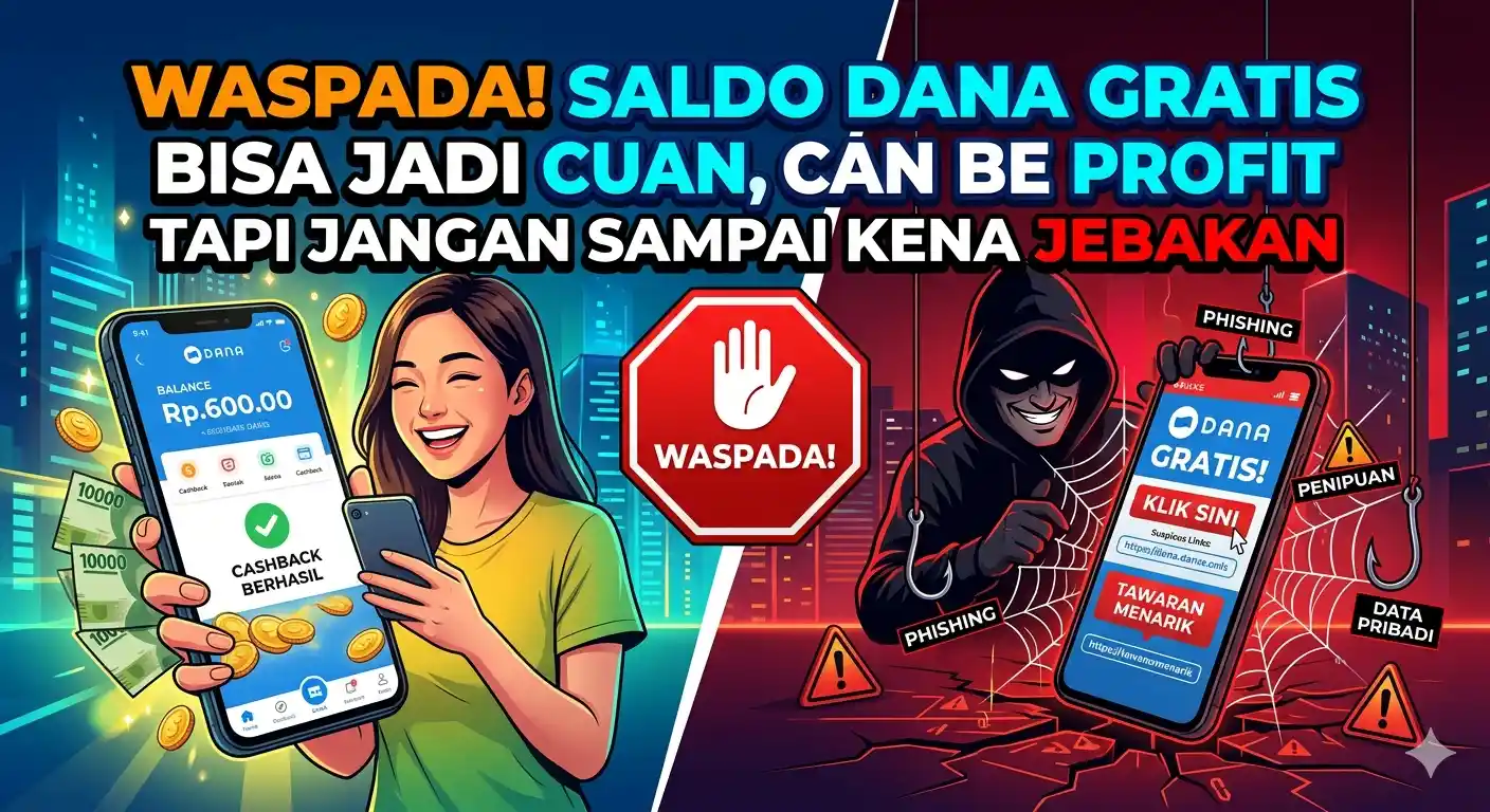 Waspada! Saldo DANA Gratis Bisa Jadi Cuan, tapi Jangan Sampai Kena Jebakan